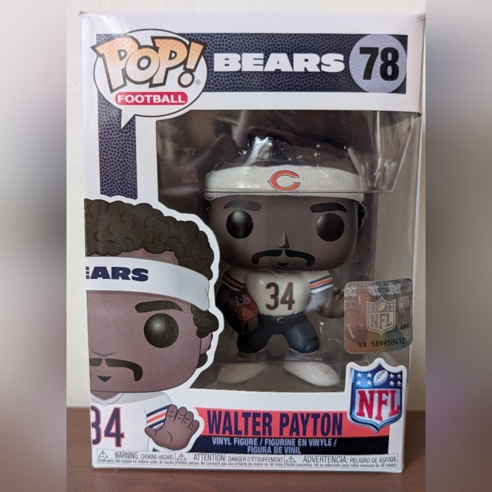 Funko Pop!  Walter Payton Chicago Bears Vinyl Figure #78